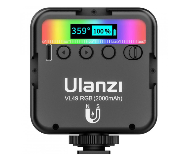 Ulanzi VL49 - RGB, WB (2500K - 9000K) - 1233354 - zdjęcie 4